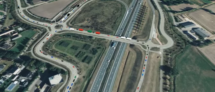 VISSIM simulatie Sint-Oedenrode: van model naar verkeerskundig ontwerp